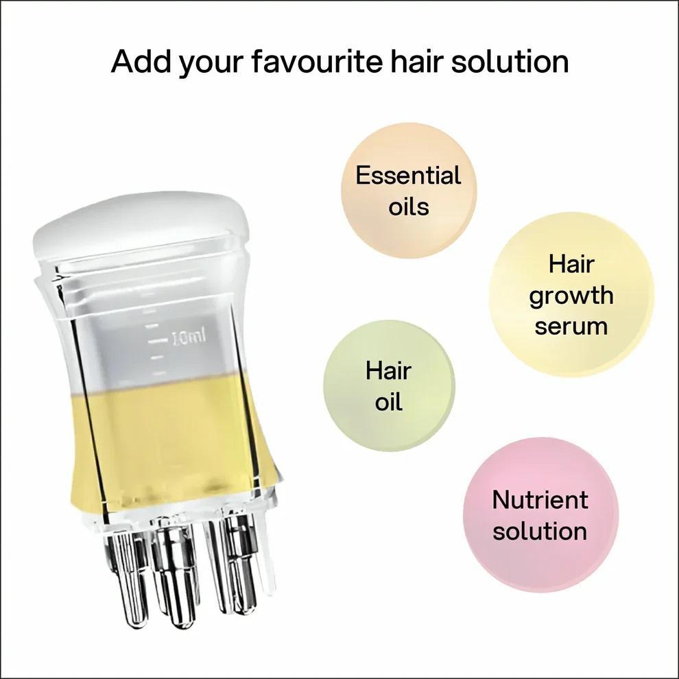 Hair Oil Applicator | Hair Massage Comb - Essential Styling Tool for All Hair Types