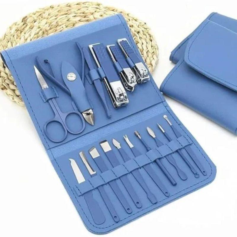 16 pcs Manicure Set Professional Nail Clippers Pedicure Kit
