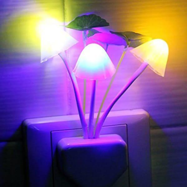 LED Mushroom Sensor Night Light