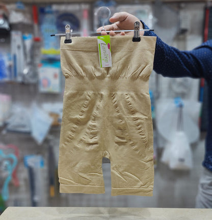 Lightweight Breathable Spandex Waist Half Body Shaper - 1 Pcs in Golden